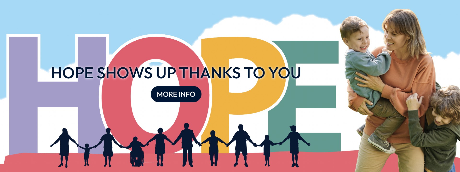 Hope showed up thanks to you.